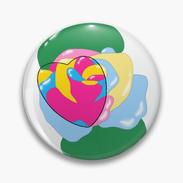 Item preview, Panromantic Pride Rose designed and sold by TheGhostShoppe.