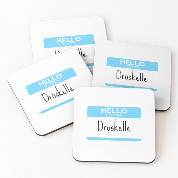 Item preview, Druskelle Name Tag designed and sold by BabyCupcakes.