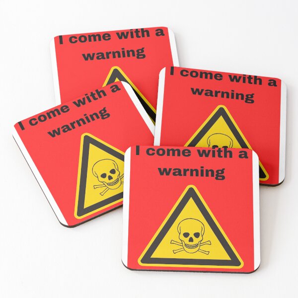 Item preview, Warning designed and sold by Helen Enchanted Designs .