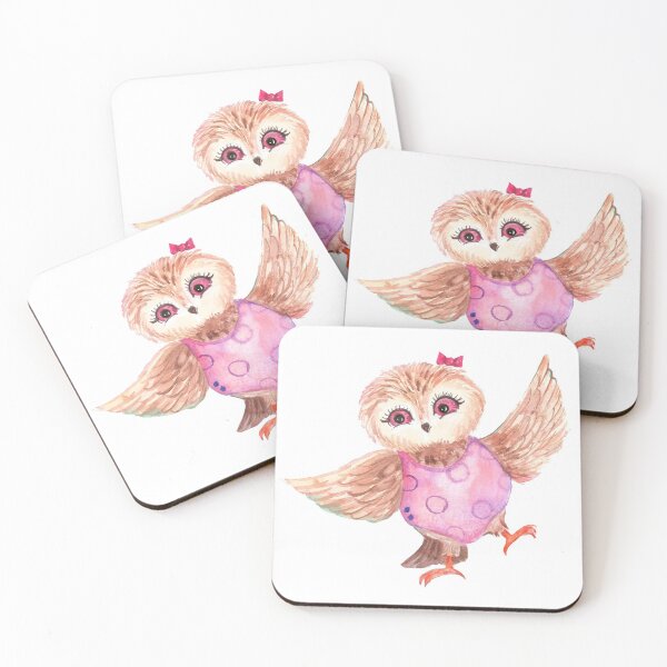 Item preview, Cartoon Owl Art. Beautiful colorful Owl. designed and sold by ZheltakovaIana.