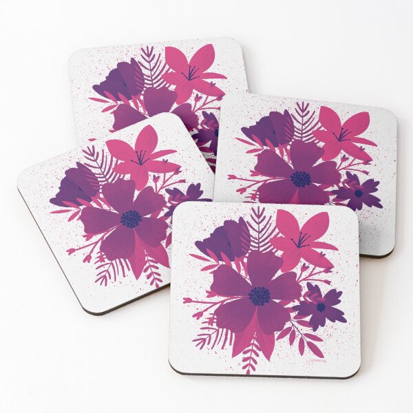 Item preview, Minimalist Bouquet - Pink designed and sold by PaintdFoxStudio.