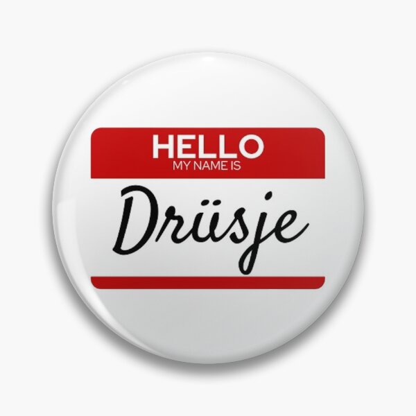 Item preview, Drusje Name Tag designed and sold by BabyCupcakes.