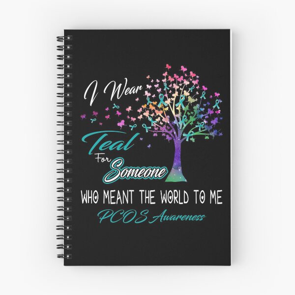 Item preview, I Wear Teal For Someone PCOS Awareness designed and sold by Gillosina.