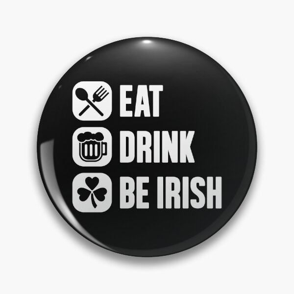 Item preview, Eat Drink Be Irish St. Patrick's Day Simple Irish Funny St Patty designed and sold by Merchking1.