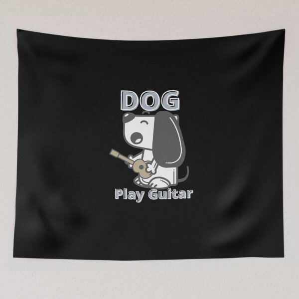 Item preview, Dog Play Guitar designed and sold by JoLiShop.
