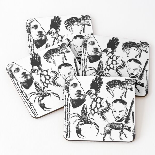 Item preview, Vices #5 (Collage of attributes of various vicious traits of people) designed and sold by Vaseledad.