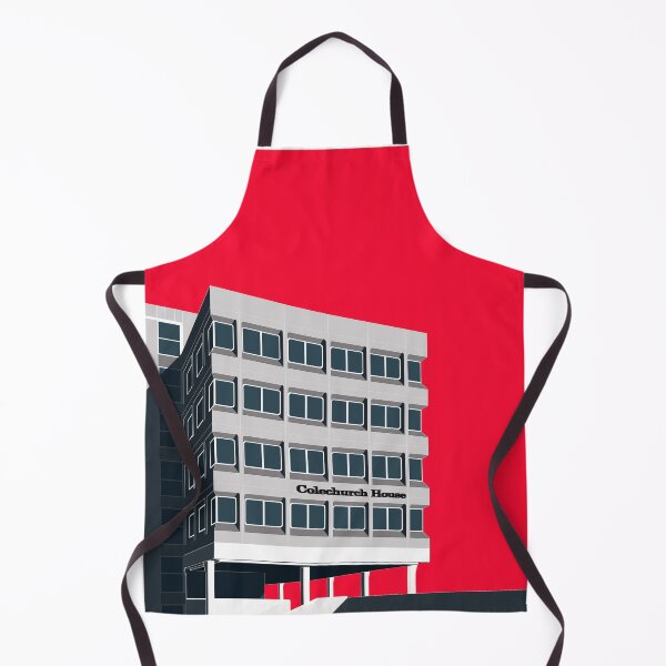 Item preview, Colechurch House, London Print, Print, Artwork, Illustration, Brutalist Architecture, Architecture Print, Socialist designed and sold by sketchingarchi.