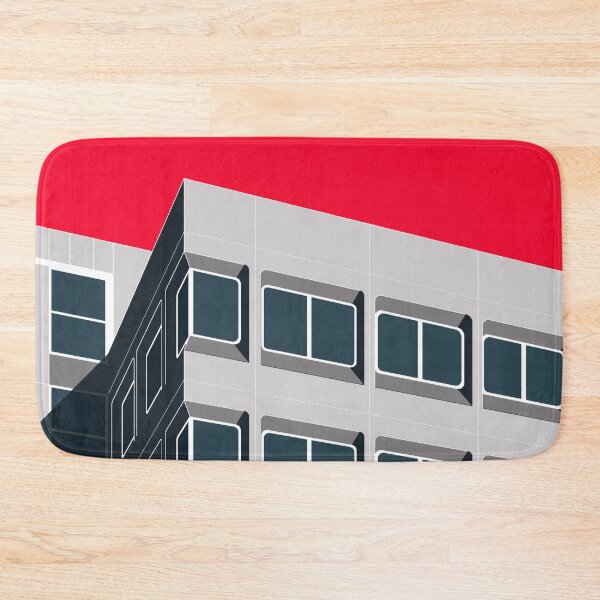 Item preview, Colechurch House, London Print, Print, Artwork, Illustration, Brutalist Architecture, Architecture Print, Socialist designed and sold by sketchingarchi.