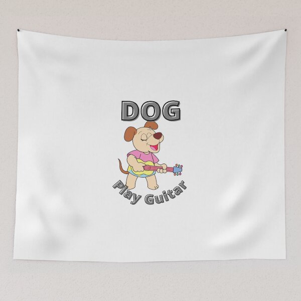 Item preview, Dog Play Guitar designed and sold by JoLiShop.
