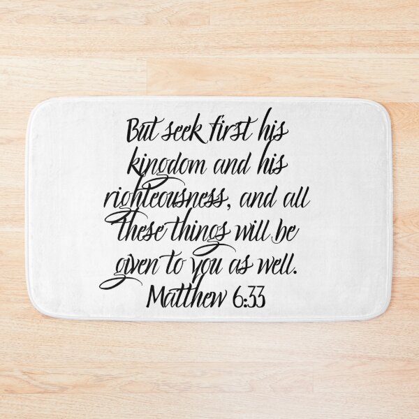 Item preview, See First His Kingdom Matthew 6:33 designed and sold by AJRPhotographs.