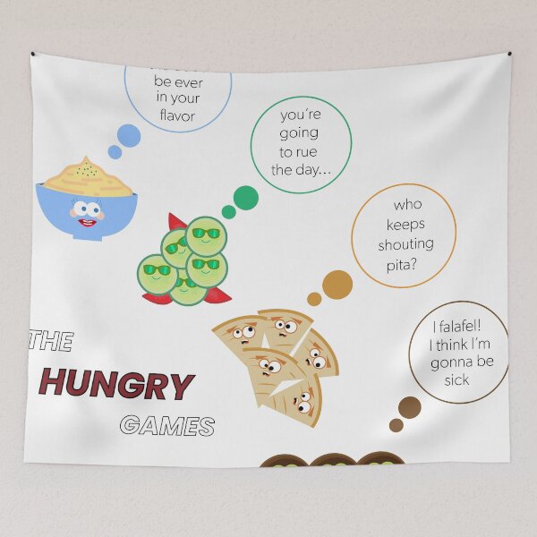 Item preview, The HUNGRY games designed and sold by KaydeeDrinkwine.