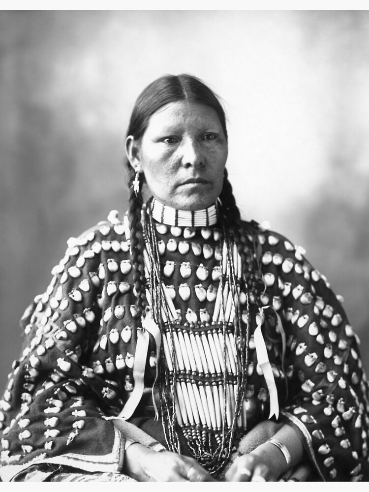 Arapahoe Woman - Freckled Face - Circa 1899