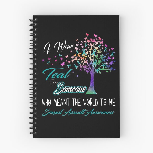 Item preview, I Wear Teal For Someone Sexual Assault Awareness designed and sold by Gillosina.