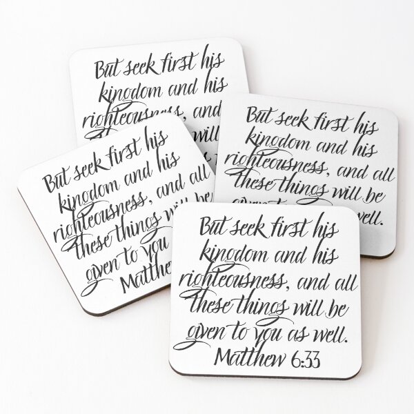 Item preview, See First His Kingdom Matthew 6:33 designed and sold by AJRPhotographs.