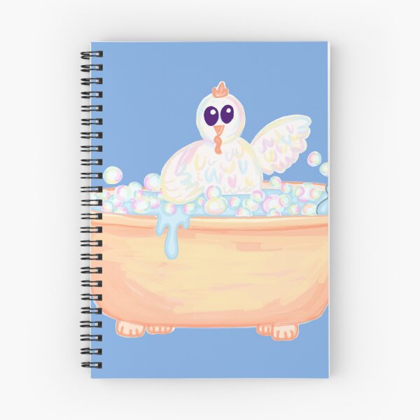Item preview, Chicken in a bathtub designed and sold by isabelladaley.