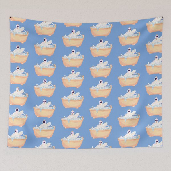 Item preview, Chicken in a bathtub designed and sold by isabelladaley.