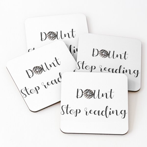 Item preview, Dount stop reading , don't stop reading  designed and sold by nadiammk.