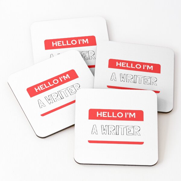 Item preview, Writer Name Tag designed and sold by BabyCupcakes.