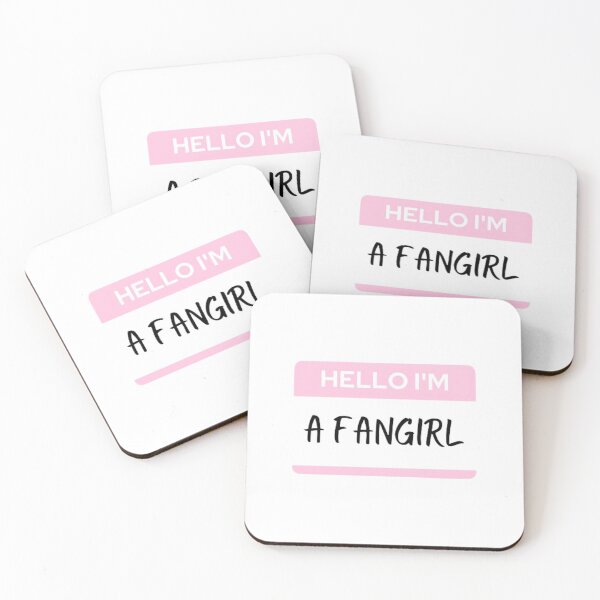 Item preview, Fangirl Name Tag designed and sold by BabyCupcakes.
