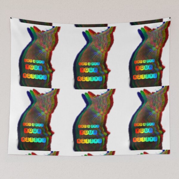 Item preview, Can I pet your kitty? designed and sold by pifflechan.