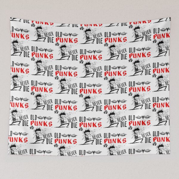 Item preview, Old Punks Never Dies Zombie designed and sold by Sonatablue.