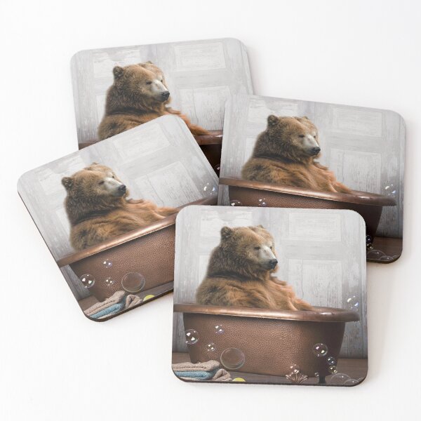 Item preview, Bear In A Bathtub designed and sold by MichaelNoblem.