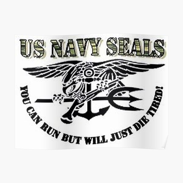 Navy Seal Emblem 24x36 inch rolled wall poster 