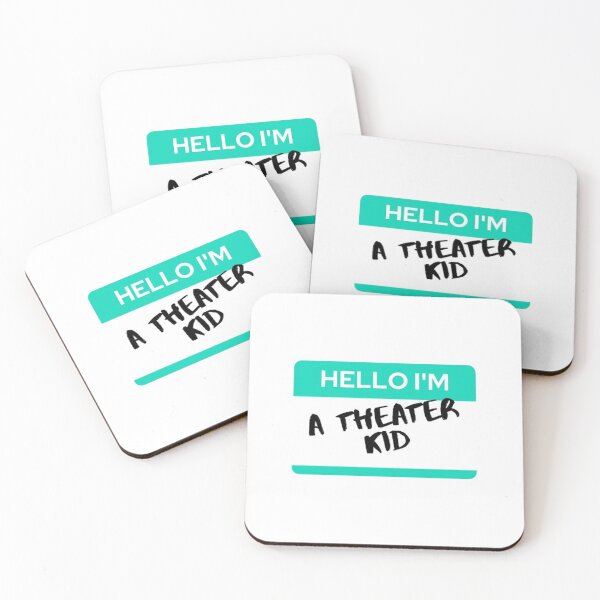 Item preview, Theater Kid Name Tag designed and sold by BabyCupcakes.