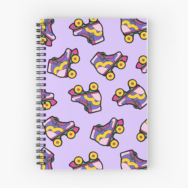 Item preview, 90s Roller Skate Pattern on Lilac designed and sold by evannave.