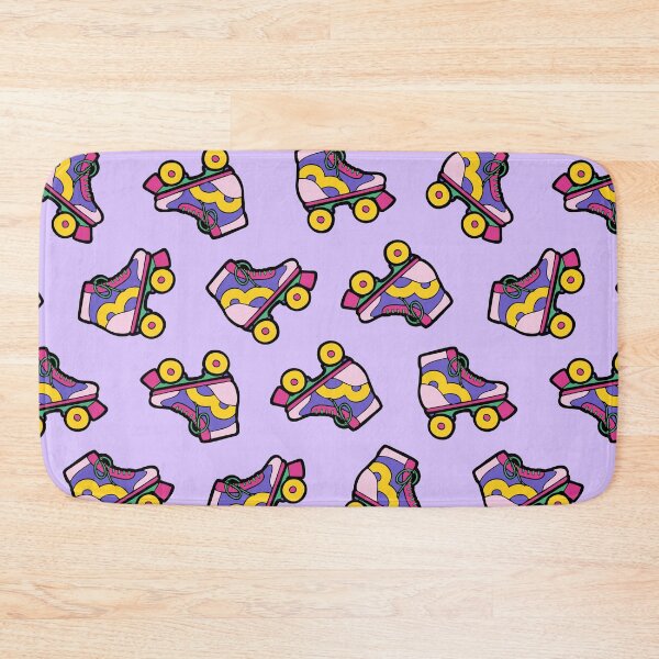 Item preview, 90s Roller Skate Pattern on Lilac designed and sold by evannave.