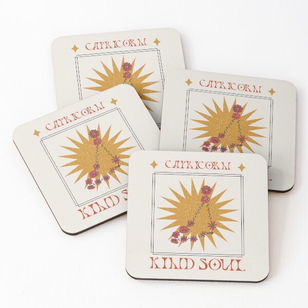Item preview, CAPRICORN KIND SOUL | ASTROLOGY Sticker designed and sold by PeachSoulCo.