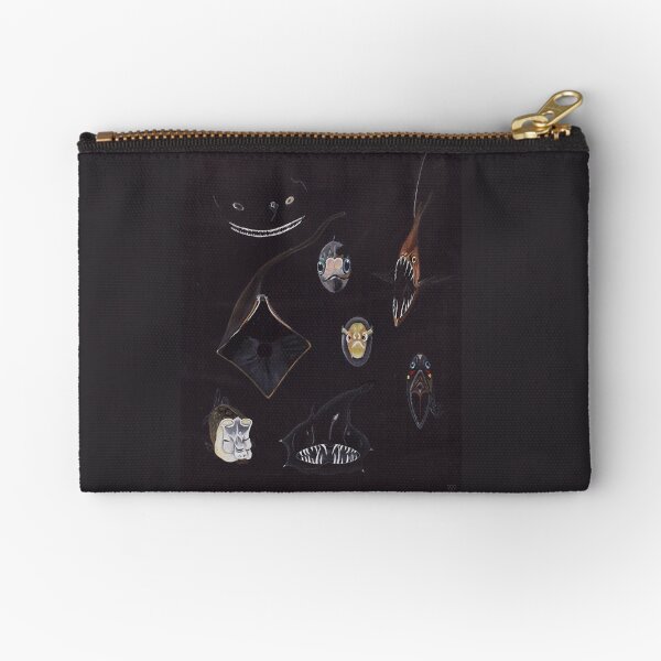 Deep Sea Fish, Some Seen from the Bathysphere Zipper Pouch