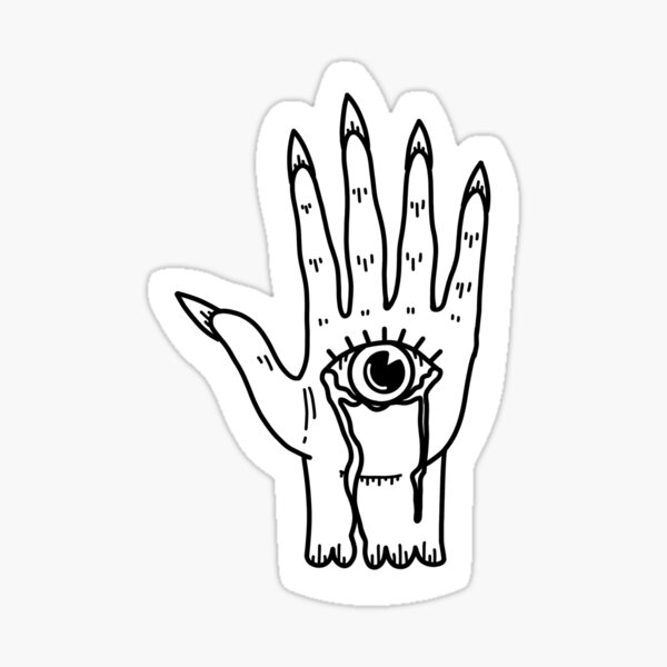 Palm Reader Sticker
