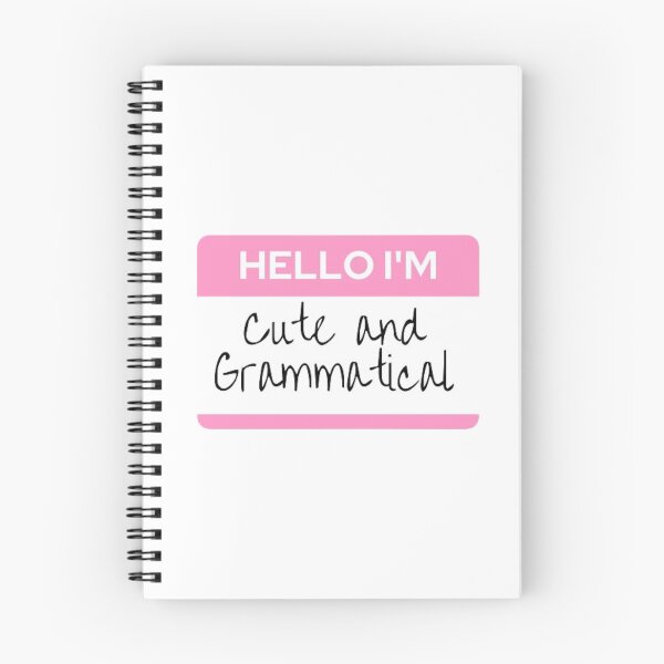 Item preview, Cute & Grammatical Name Tag designed and sold by BabyCupcakes.