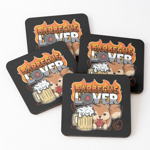Item preview, Barbecue Lover - BBQ Squirrel - Grill Animals designed and sold by anziehend.