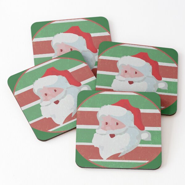 Item preview, Vintage retro santa distress designed and sold by JAZTshirt.