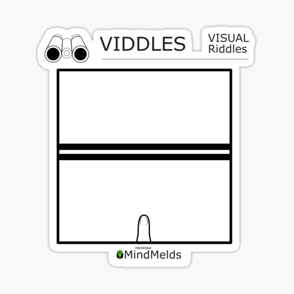The Viddles Series - Hitchhiker Sticker