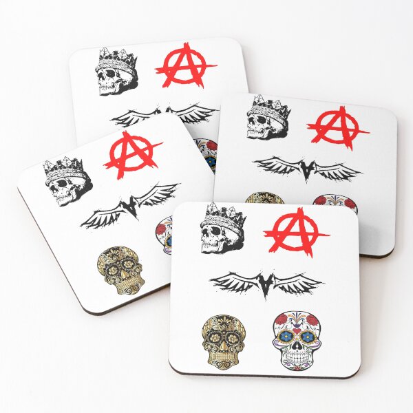 Item preview, Old Punks Never Dies Skulls designed and sold by Sonatablue.