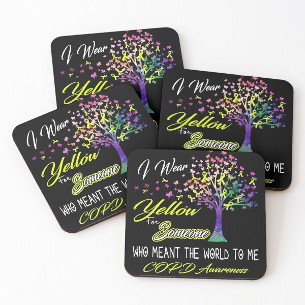 Item preview, I Wear Yellow For Someone COPD Awareness designed and sold by Gillosina.