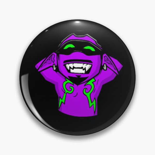 Item preview, Emoji Of a Chibi Demon Hunter Laughing designed and sold by CainOG.