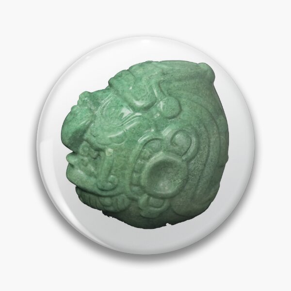 Item preview, Mayan jade head designed and sold by estacaolunar339.