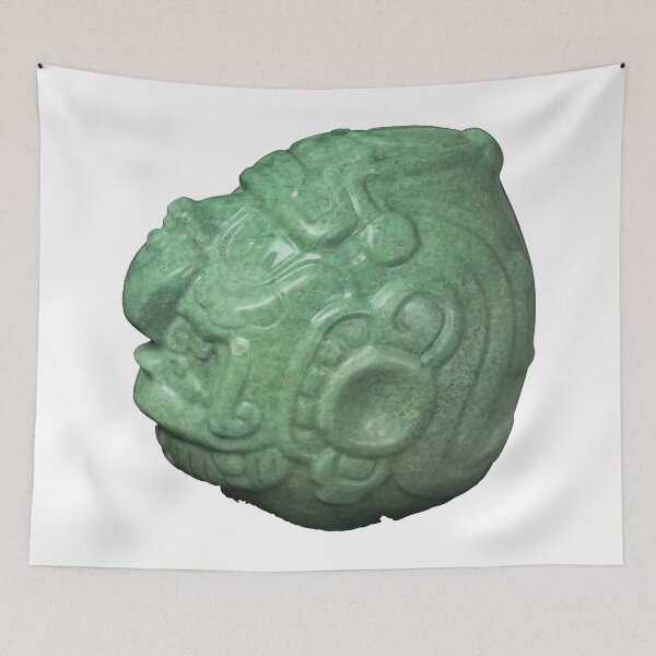 Item preview, Mayan jade head designed and sold by estacaolunar339.