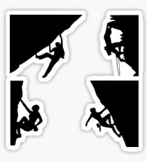 Rock Climbing Sticker