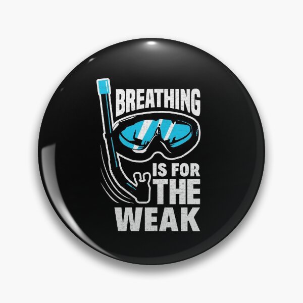Item preview, Breathing Is For The Weak Underwater Diving Swimmer Snorkel designed and sold by ShopTheStyle.