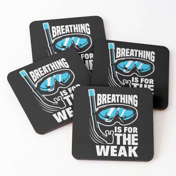Item preview, Breathing Is For The Weak Underwater Diving Swimmer Snorkel designed and sold by ShopTheStyle.