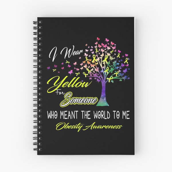 Item preview, I Wear Yellow For Someone Obesity Awareness designed and sold by Gillosina.