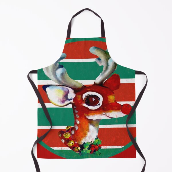 Item preview, Vintage Rudolph reindeer retro christmas t-shirt designed and sold by JAZTshirt.