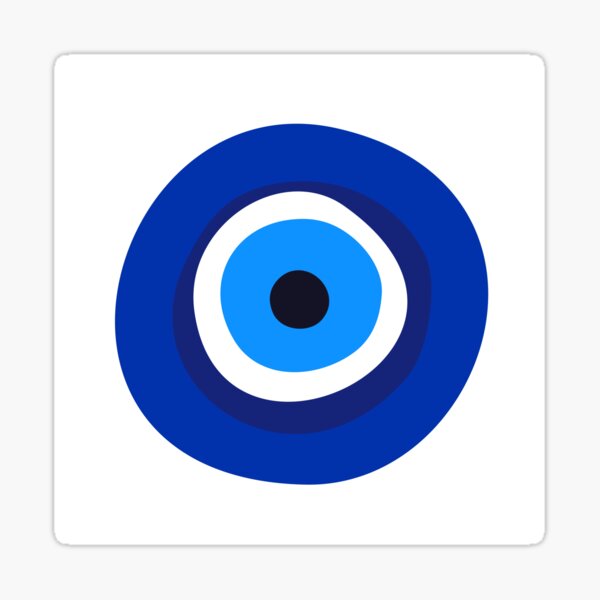 "evil eye symbol" Sticker by tony4urban | Redbubble