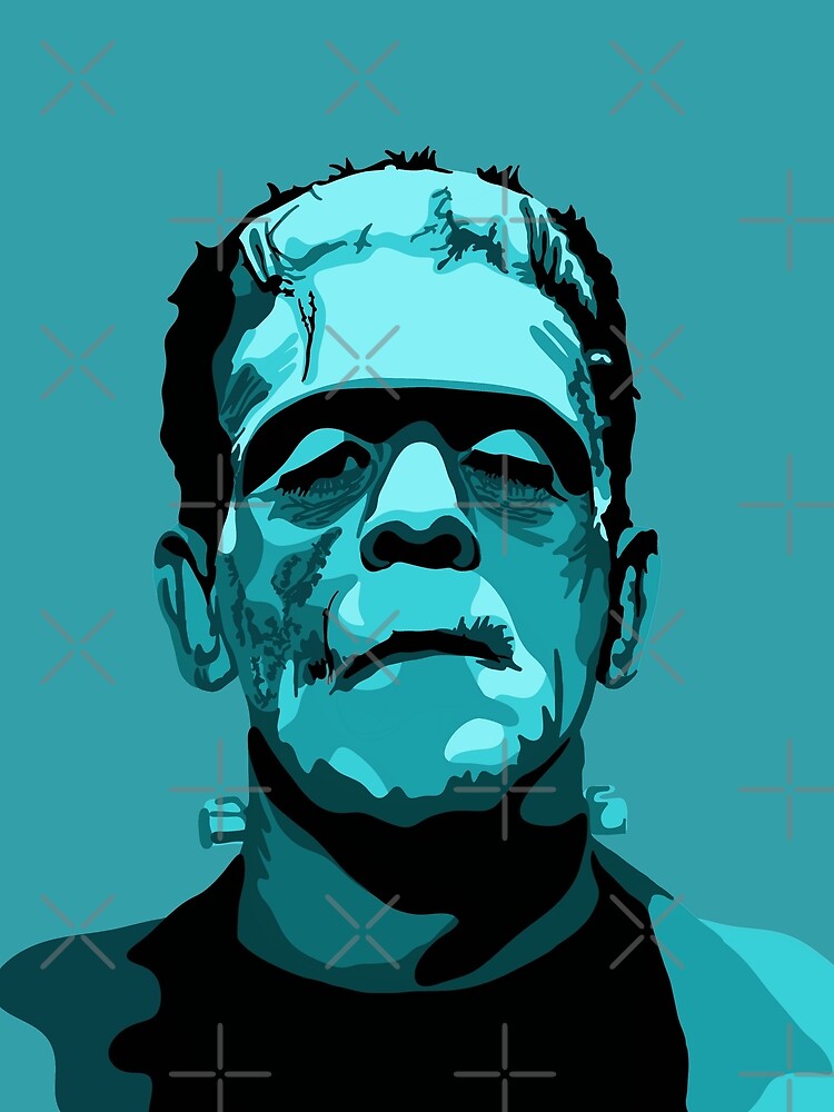 Frankenstein 3d T-shirt, Horror Movie 3d T-shirt, Halloween 3d T-shirt 