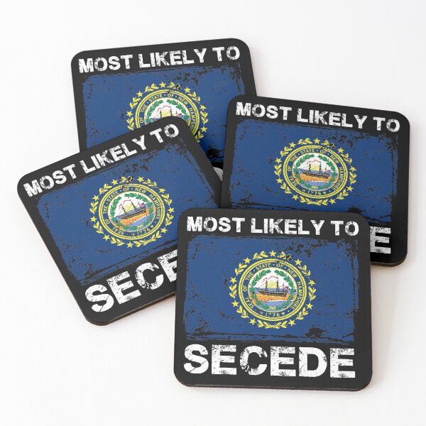 Item preview, NH Most Likely to Secede Tshirt - New Hampshire - Secession T shirt designed and sold by Tfboyle.